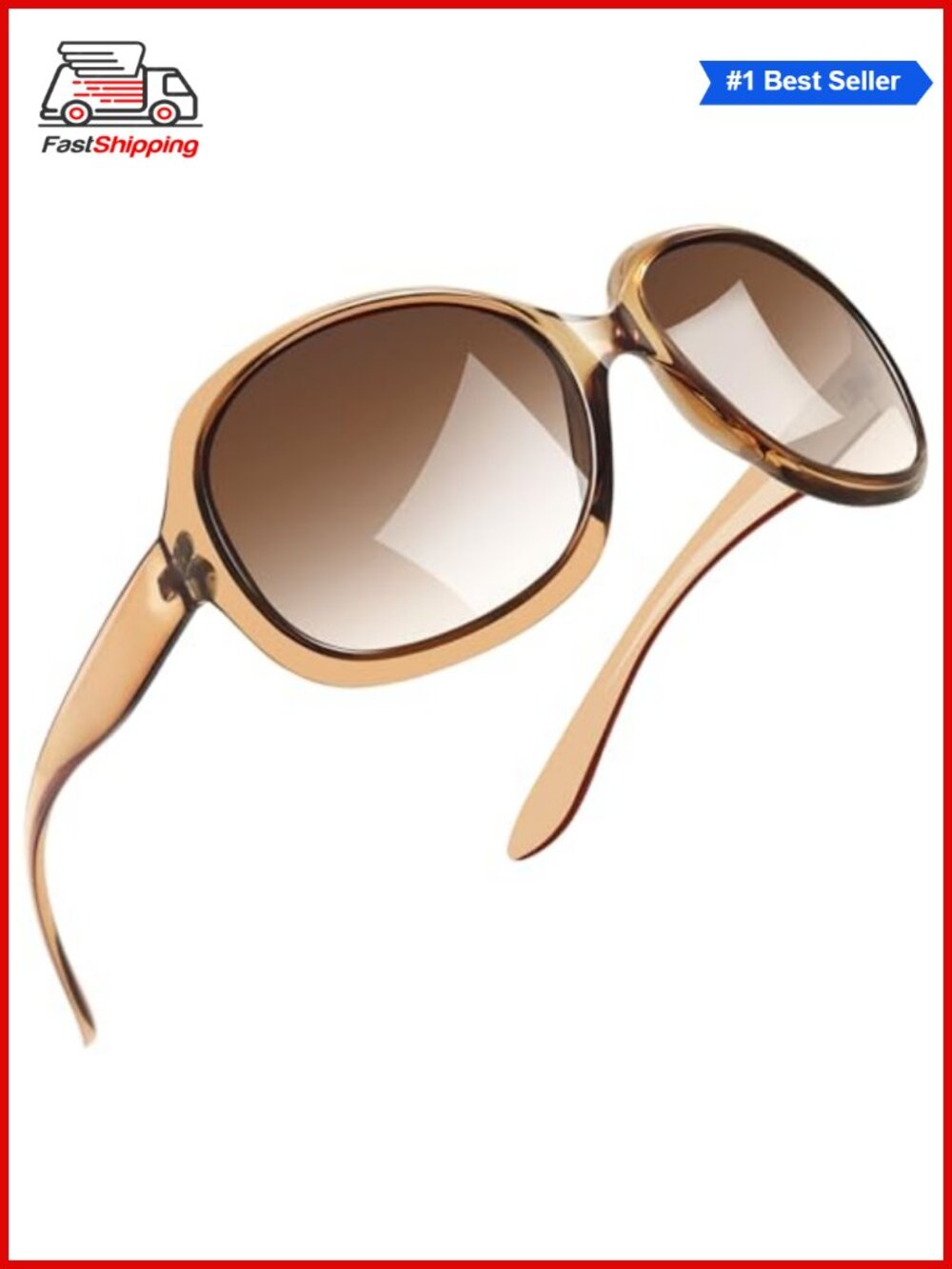 ✨Joopin Oversized Polarized Butterfly Sunglasses UV400 Full Coverage